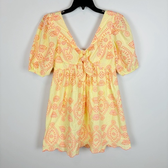 Lilly Pulitzer Sarafina Eyelet Babydoll Dress Size 2 - Picture 2 of 11